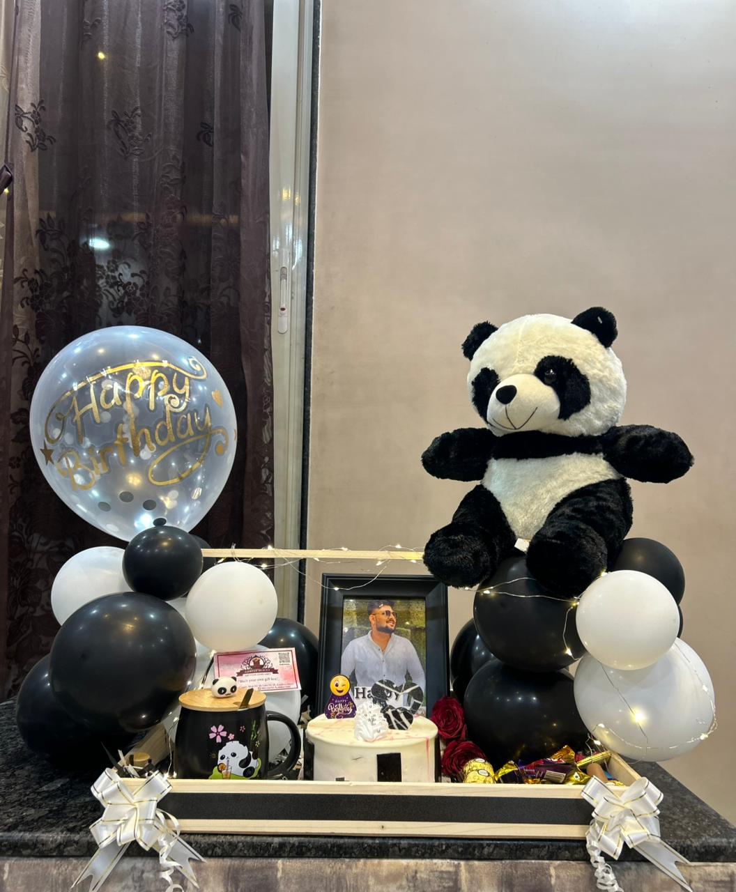 Sweet Panda Birthday Box