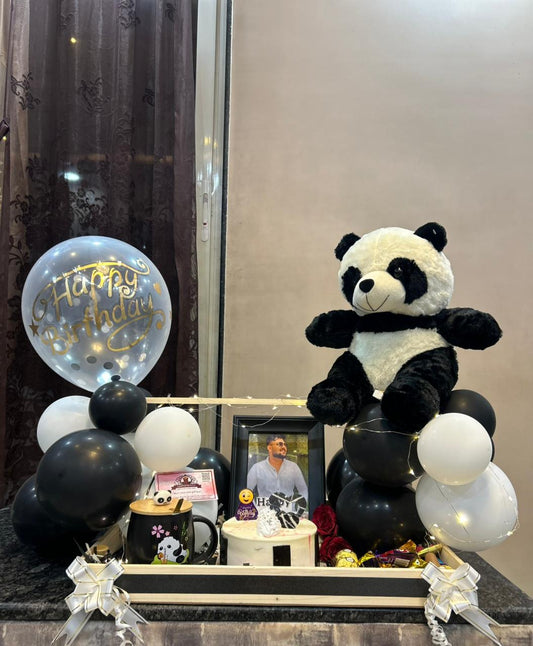 Sweet Panda Birthday Box