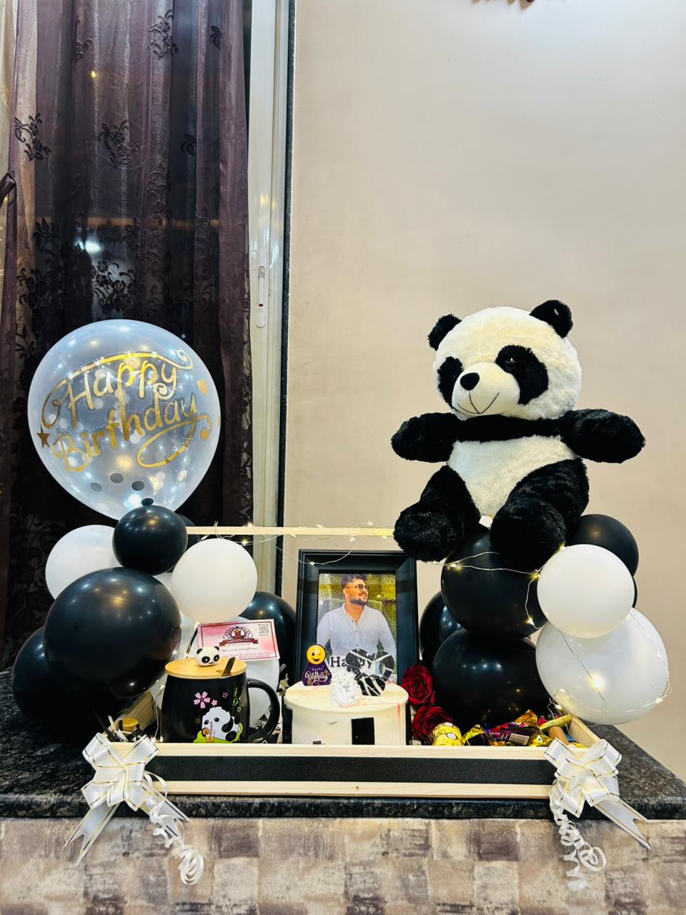 Sweet Panda Birthday Box