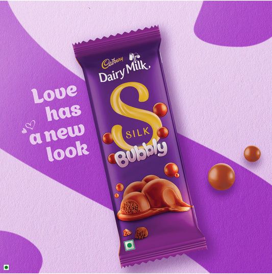 Cadbury Dairy Milk Silk Bubbly Chocolate