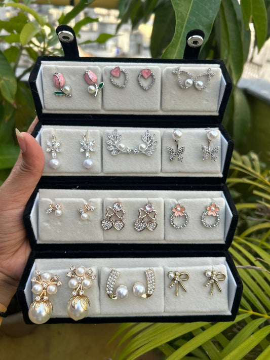 Folding Jhumka's set