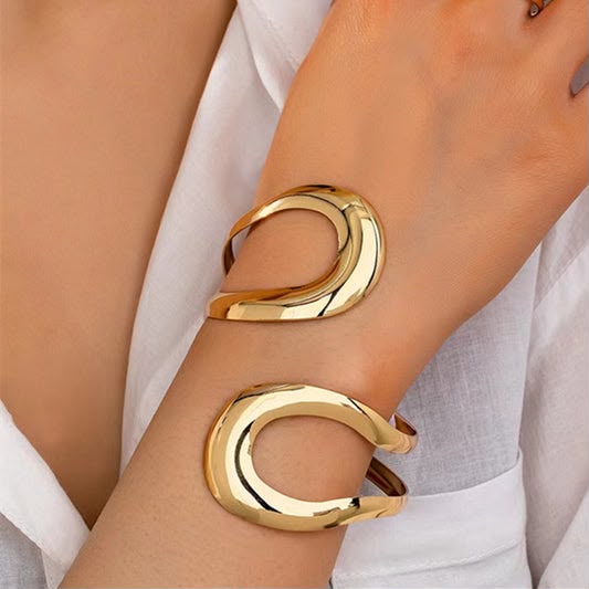 Golden Wave Cuff