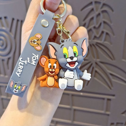 Tom & Jerry Fun Duo Keychain