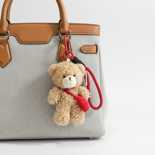 Teddy Hug Bag Charm